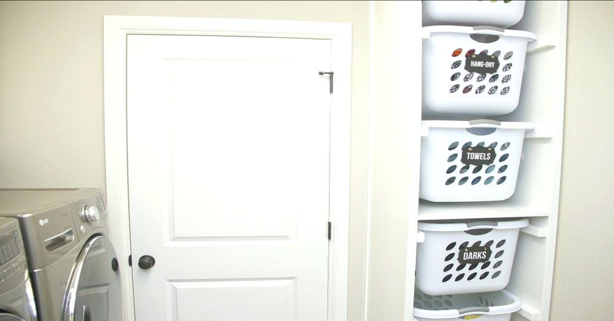 Цэгцтэй угаалга , Булангын хэсэг , Угаалгын сагс