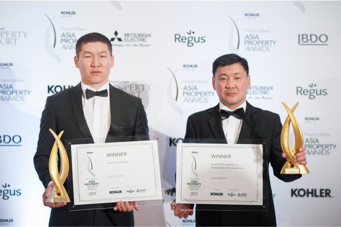 Asian Property Awards шагнал гардуулах ёслол NCD Group шилдэг бүтээн байгуулагч
