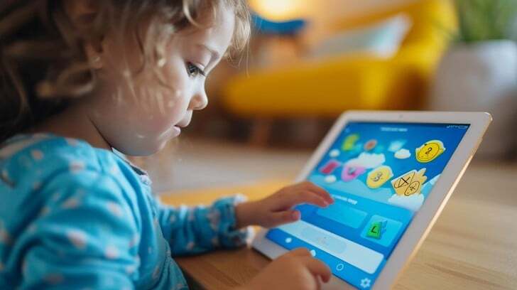 child-using-tablet-stockcake